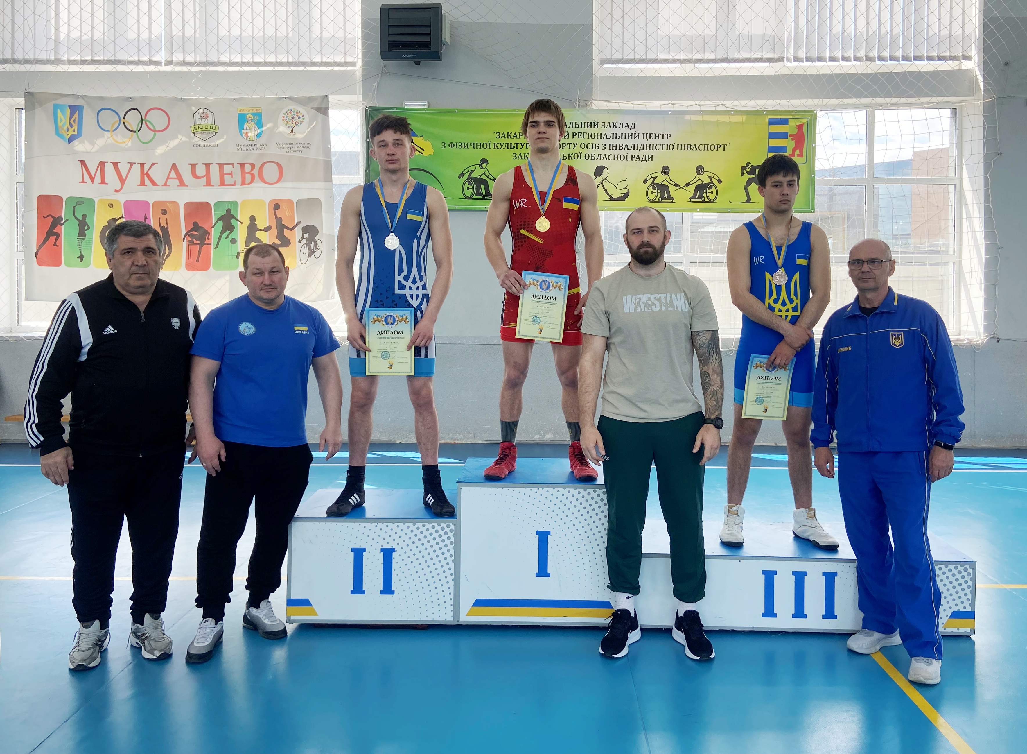 Віктор Блоха - срібний призер чемпіонату України з вільної боротьби серед чоловіків з вадами слуху
